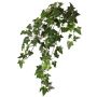 Edera artificiale sospesa ARJANA, asta di sostegno, difficilmente infiammabile, verde, 75cm