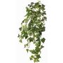 Edera sintetica pendente ARJANA, bastoncino, difficilmente infiammabile, verde-bianco, 75cm