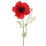 Fiore artificiale Anemone OKAPI, rosso, 55 cm, Ø 10 cm