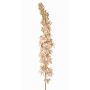 Candela della steppa vellutata UCHANA, beige-oro, 110cm, Ø7cm