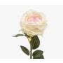 Rosa artificiale THYRI, rosa crema, 65 cm, Ø 10 cm