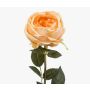 Rosa artificiale THYRI, pesca, 65 cm, Ø 10 cm