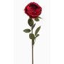 Rosa artificiale THYRI, rossa, 65 cm, Ø 10 cm