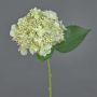 Ortensia artificiale CALESA, bianco-verde, 50 cm, Ø 15 cm
