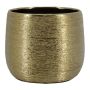Vaso da fiori TAMSIN, ceramica, oro, 10cm, Ø12cm