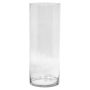 Vaso da terra cilindrico in vetro SANSA OCEAN, trasparente, 60 cm, Ø 20 cm