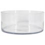 Fruttiera VERA OCEAN in vetro, trasparente, 13 cm, Ø 30 cm