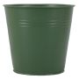 Secchio in zinco BRETAL, verde opaco, 12,5 cm, Ø 13 cm