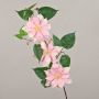 Clematis finto SALIYA, rosa-bianco, 80cm, Ø14cm