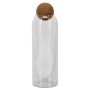 Barattolo SEGGY con sfera di sughero, trasparente, 29 cm, Ø 9 cm