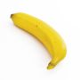 Banana di plastica TIANNA, gialla, 17cm, Ø3,5cm