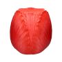 Tavolino MOLANI, a forma di tulipano, rosso, 45cm, Ø46,5cm