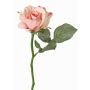Rosa artificiale ELLI, rosa, 30cm, Ø6,5cm