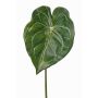 Foglia di anthurium finto LUVINA, verde, 65cm