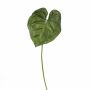 Foglia di anthurium finto LUVINA, verde, 65cm