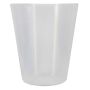 Vaso interno in plastica KIPA per cesti portavasi, impermeabile, trasparente, 40 cm, Ø 35 cm