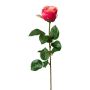 Fiore artificiale: rosa NORLAN, rosa-pesca, 70 cm, Ø 8 cm