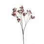 Gipsofila artificiale LITAGO, rosso bordeaux, 70 cm, Ø 1,5 cm