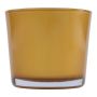 Vaso da fiori in vetro ALENA METALLIC, oro metallizzato, 11cm, Ø11,5cm