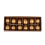 Uova decorative KIKU, 12 pezzi, decorazioni pasquali, dorate