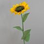 Girasole artificiale EDSINA, giallo-arancione, 110 cm, Ø 24 cm