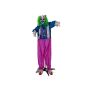 Clown da brivido di Halloween MOREDO con funzioni sonore e di movimento, LED, 50x70x160cm