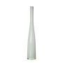 Vaso a bottiglia slanciato in vetro NASTASYA, bianco, 54 cm, Ø 9 cm