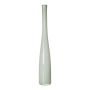 Vaso a bottiglia slanciato in vetro NASTASYA, bianco, 60 cm, Ø 10 cm