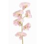 Fiore sintetico Lathyrus WAHNY, rosa chiaro-verde-bianco, 45cm, Ø5,5cm