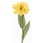 Tulipano a forma di pappagallo artificiale STEFANIE, giallo, 65 cm, Ø 14 cm