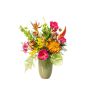 Mazzo decorativo FEME, rosa-arancione-verde, 75 cm, Ø 45 cm