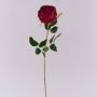 Fiore di plastica rosa CHERLEN, rosso, 65 cm, Ø 10 cm
