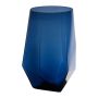 Vaso da tavolo MARSIA in vetro, blu-trasparente, 15,5cm, Ø10cm