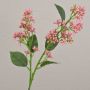 Ramo di viburno artificiale LABIBA con boccioli, rosa, 60 cm, Ø 2,5-5 cm