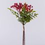 Ramo finto di sorbo ELNATAN, mazzo, frutti, rosso, 30 cm