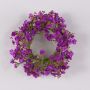 Ghirlanda decorativa di gypsophila LITAGO, viola, Ø 20 cm