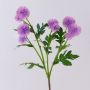 Ramo di fiori artificiali Cardo sferico TRAUDLINDE, lilla, 55 cm, Ø 3-4 cm