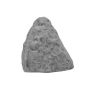 Roccia decorativa piramidale / copertura per pompa ANDREAS, grigia, 52x36x45 cm, resistente alle intemperie