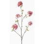 Ramo decorativo di ciliegio ornamentale SLIRKO con fiori, rosa scuro, 115 cm