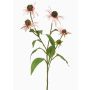 Ramo artificiale di Echinacea MILROV, rosa chiaro, 75cm
