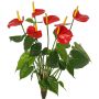 Anthurium artificiale NAKITA su stelo, rosso, 50 cm