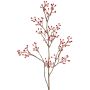 Ramo artificiale di rosa selvatica HIKERNO con cinorrodi, rosso, 100 cm