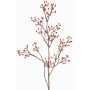 Ramo artificiale di rosa selvatica HIKERNO con cinorrodi, rosso, 100cm