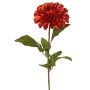 Dalia in raso TINFAS, arancione scuro, 60 cm, Ø 13 cm