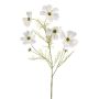 Cestino decorativo BELIAH, bianco, 75 cm
