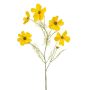 Cestino decorativo BELIAH, giallo, 75 cm