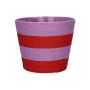 Cestino per piante NERIONKO MULTI, lilla-rosso, 16cm, Ø19cm