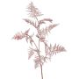 Ramo artificiale di felce a spada WONGIH, rosso bordeaux, 90 cm