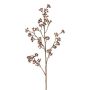 Ramo artificiale di eucalipto FRULIN con frutti, rosa scuro, 80 cm