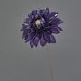 Dalia artificiale LEOLANI, glamour-viola scuro-elettrum, 60 cm, Ø 15 cm